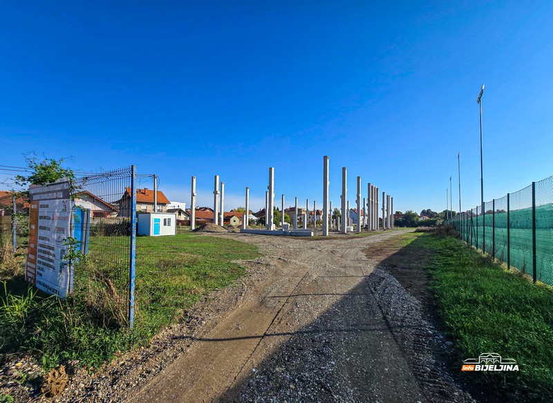 InfoBijeljina na gradilištu: Pogledajte kako napreduje izgradnja sportske dvorane u Bijeljini (FOTO)