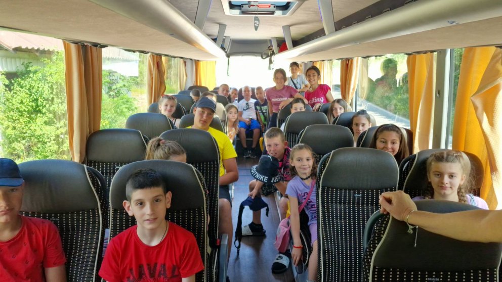 Šesta smjena mališana otputovala za Bečiće
