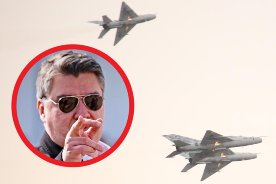 Milanović zabranio prelete vojnih aviona iznad Hrvatske