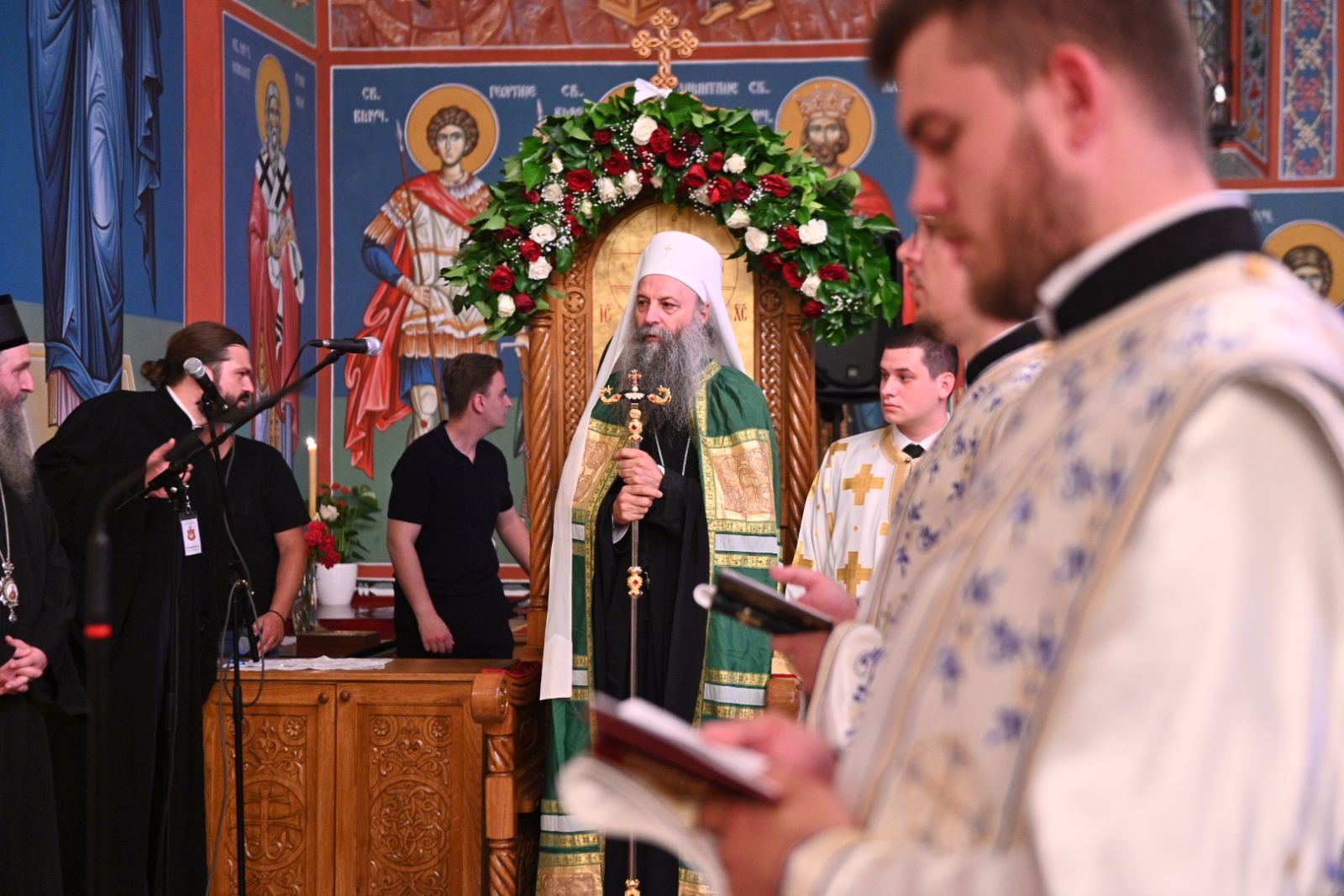 Patrijarh Porfirije u besjedi u Lincu: Za nas na prvom mjestu treba da bude vjera u Hrista (FOTO)