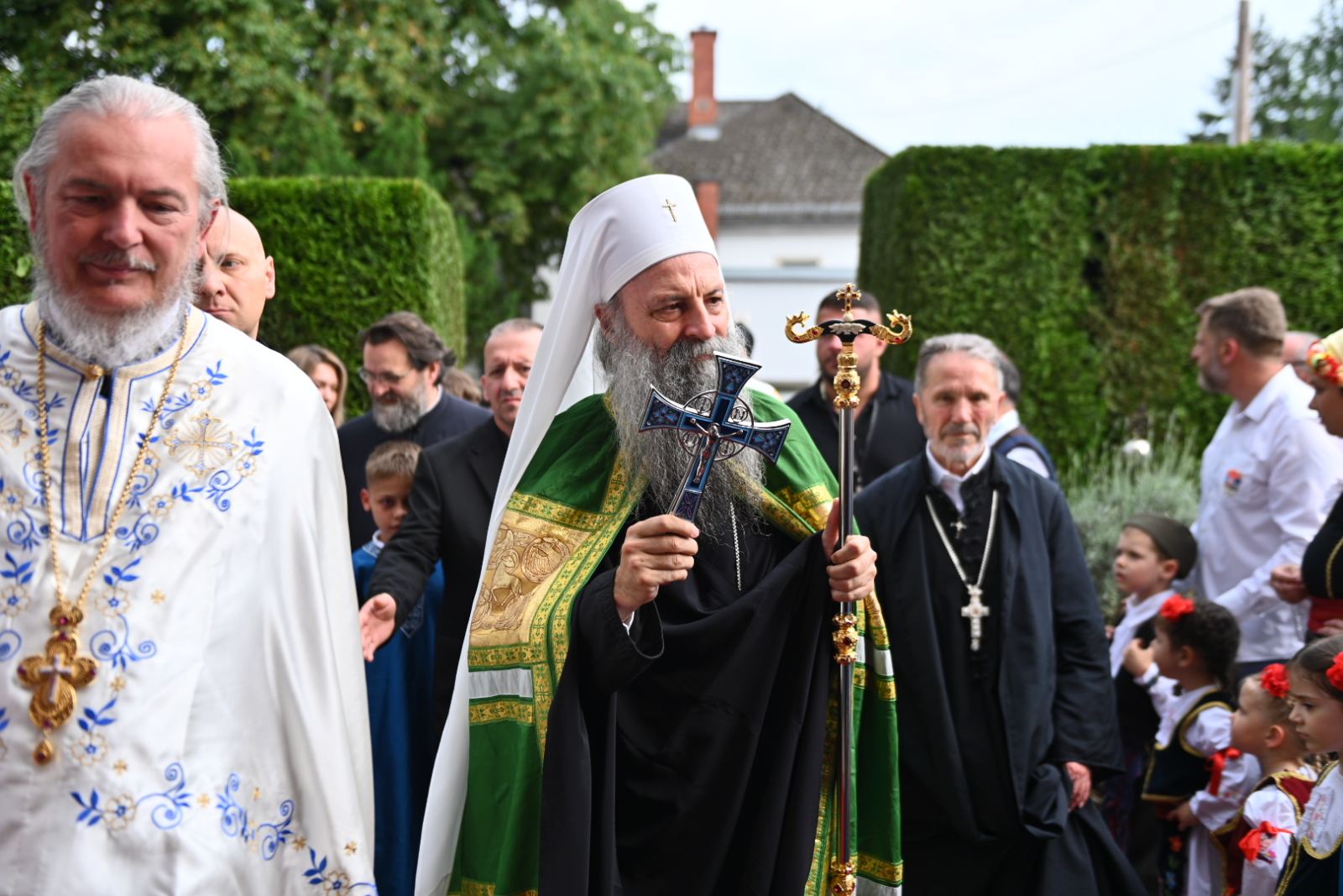 Patrijarh Porfirije u besjedi u Lincu: Za nas na prvom mjestu treba da bude vjera u Hrista (FOTO)