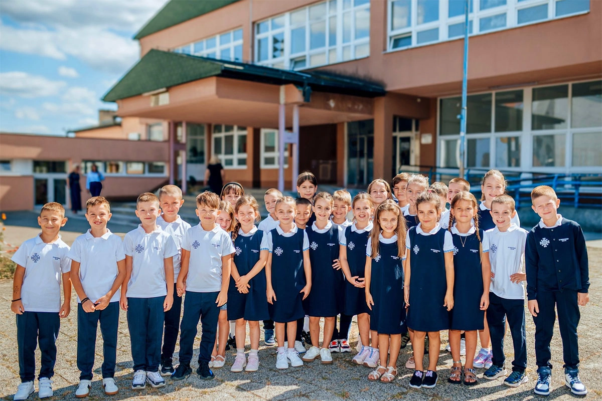 Prvo odjeljenje u Banjaluci koje je obuklo školske uniforme
