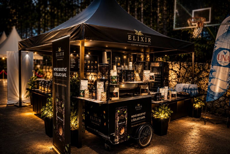 Velika posjećenost štanda kafe Elixir na sajmu u Turističkom kompleksu