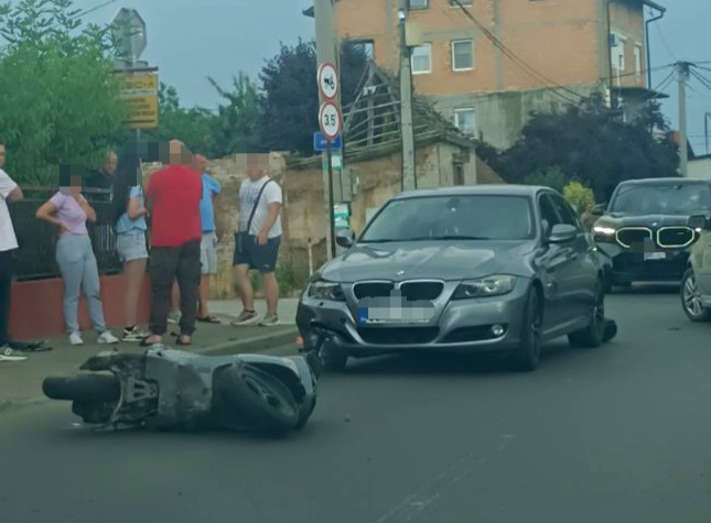 Nezgoda u Bijeljini, saobraćaj usporen