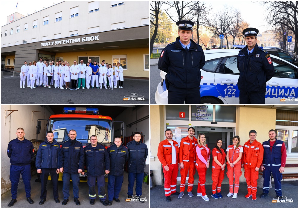 RADE I ZA BOŽIĆ Dežurne službe na usluzi građanima 24 časa (FOTO)