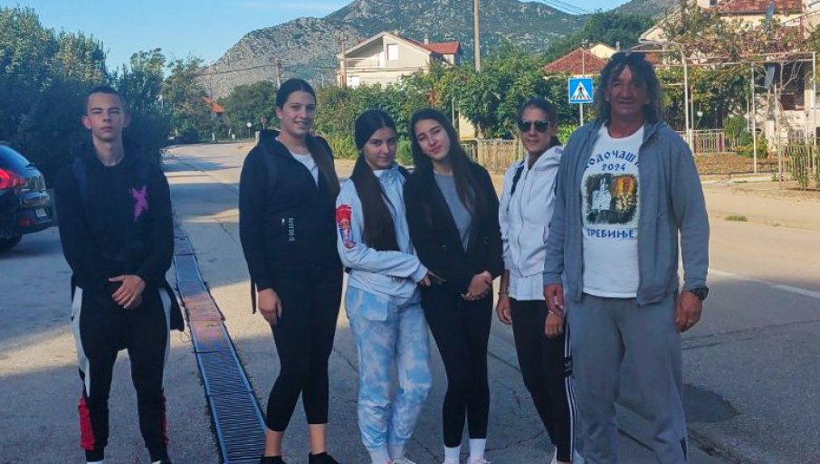 DO OSTROGA ZA POMOĆ JABLANICI: Humanitarno hodočašće trebinjskog Ansambla