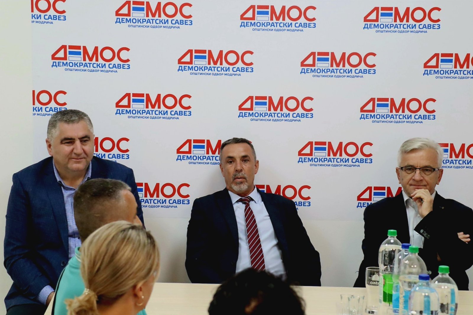 Čubrilović i Stojanović u Modriči : DEMOS jača prisustvo u Posavini