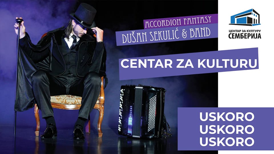 Koncert Dušana Sekulića uskoro u Centru za kulturu (FOTO)
