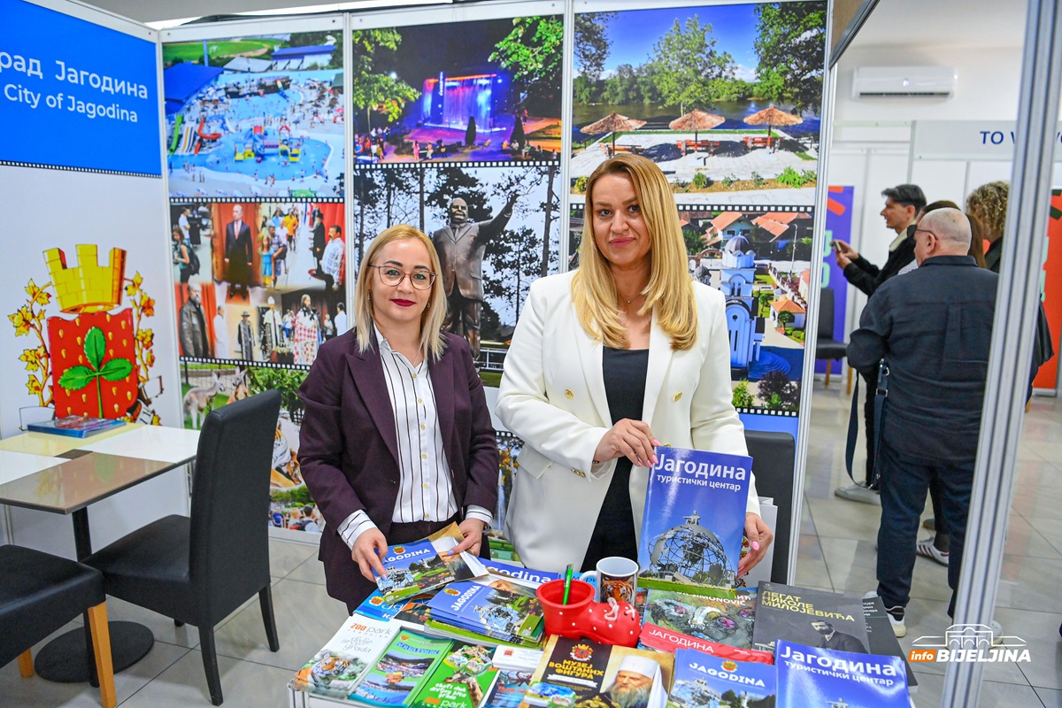 Jagodina se predstavlja na sajmu u Bijeljini: Bogata ponuda za sve generacije (FOTO)