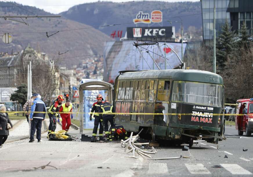 Oglasilo se tužilaštvo o iskakanju tramvaja iz šina u Sarajevu