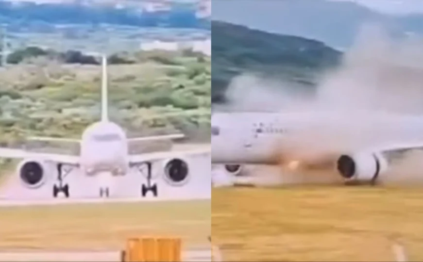 Objavljen snimak iz unutrašnjosti aviona koji je skrenuo sa piste na splitskom aerodromu (VIDEO)