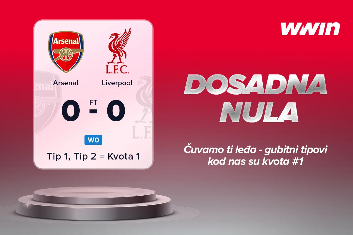 Bez golova na Emiratesu – igrači WWIN-a bez gubitka!