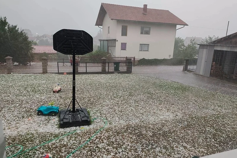 Nevrijeme već pogodilo dijelove BiH