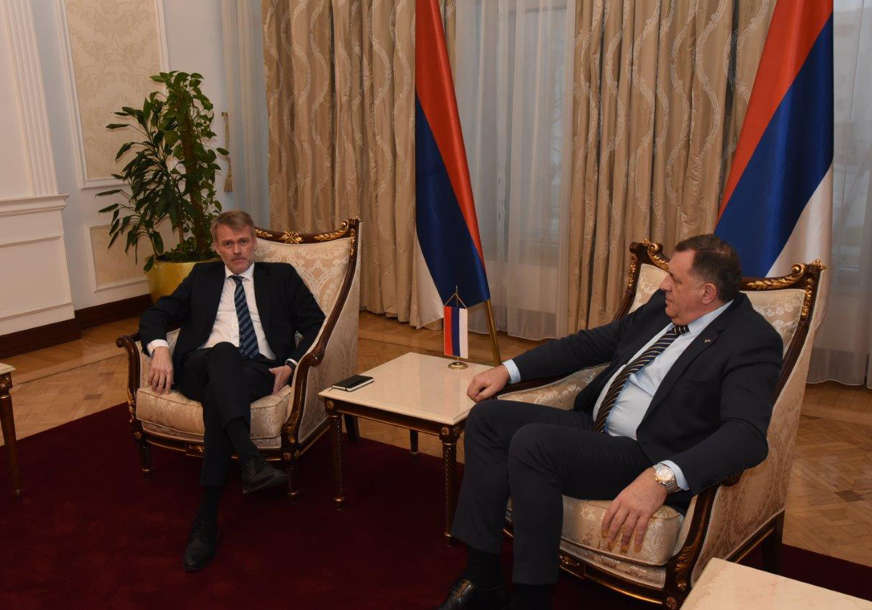 Dodik razgovarao sa ambasadorom Norveške 