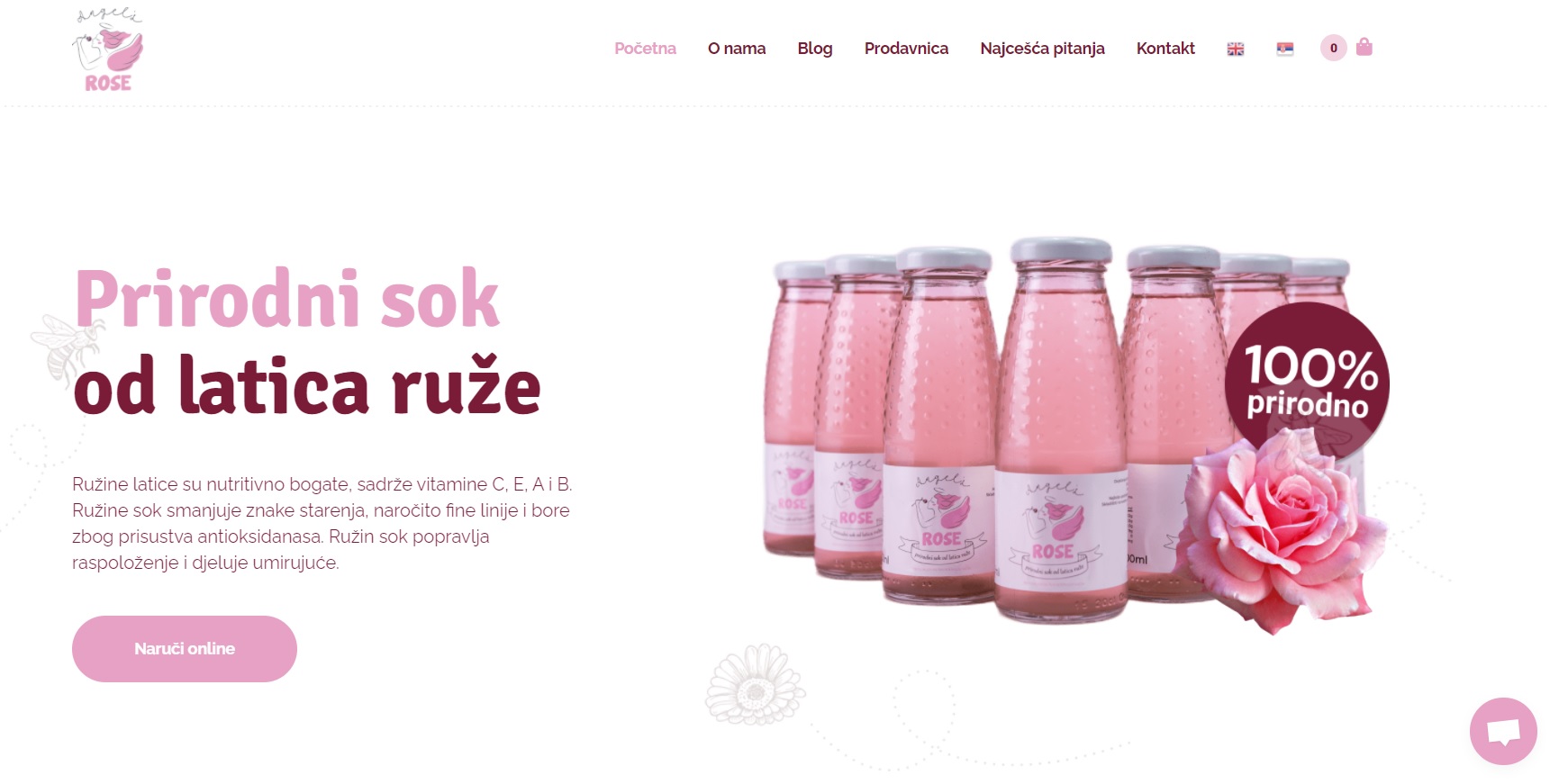 Sok od latica ruža dostupan svima u BiH: Posjetite sajt za narudžbe, NAJBRŽIMA POKLONI