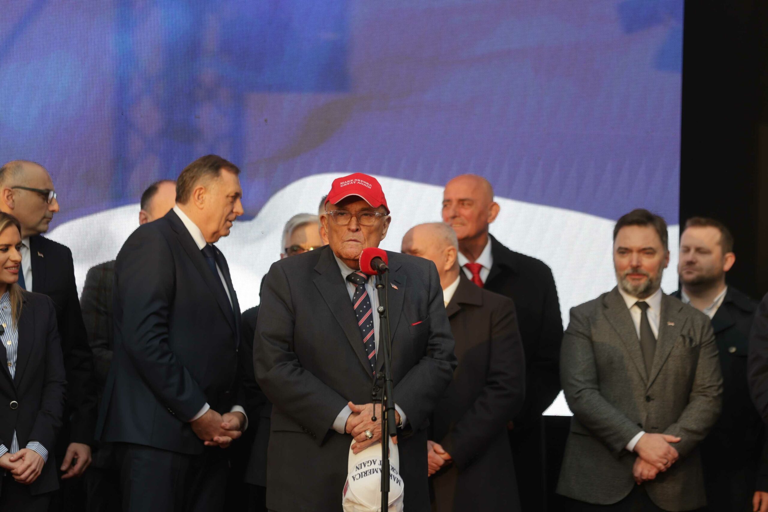 Đulijani ispred NSRS: Vraćam se u SAD sa idejom da učinimo Srpsku ponovo velikom