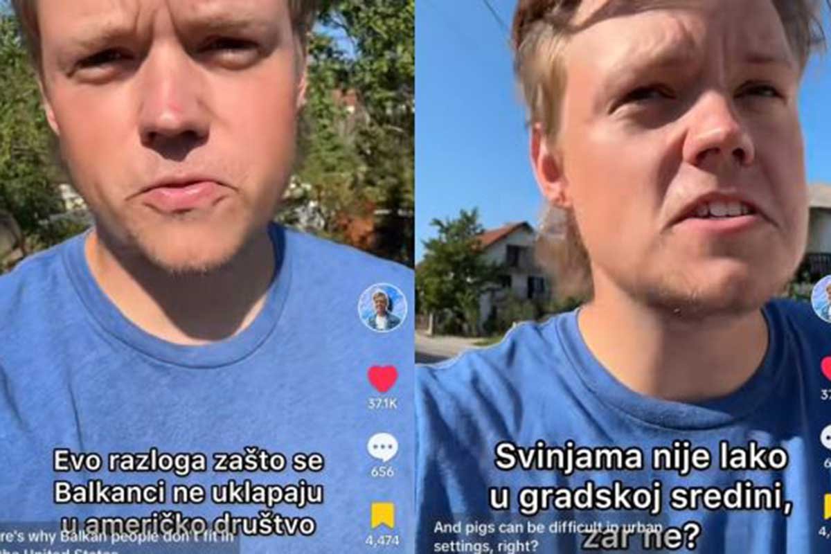 Tiktoker o Balkancima u Americi: 