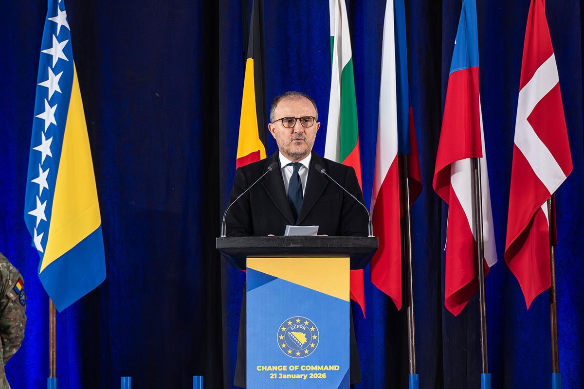 Soreka: EUFOR važan jer odvraća od destabilišućih prijetnji
