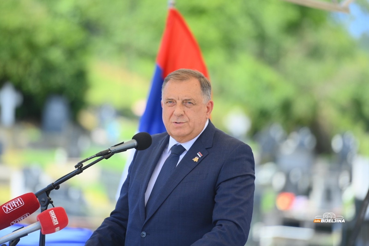 Dodik: Istina o stradanju Srba u srednjem Podrinju ne može se sakriti
