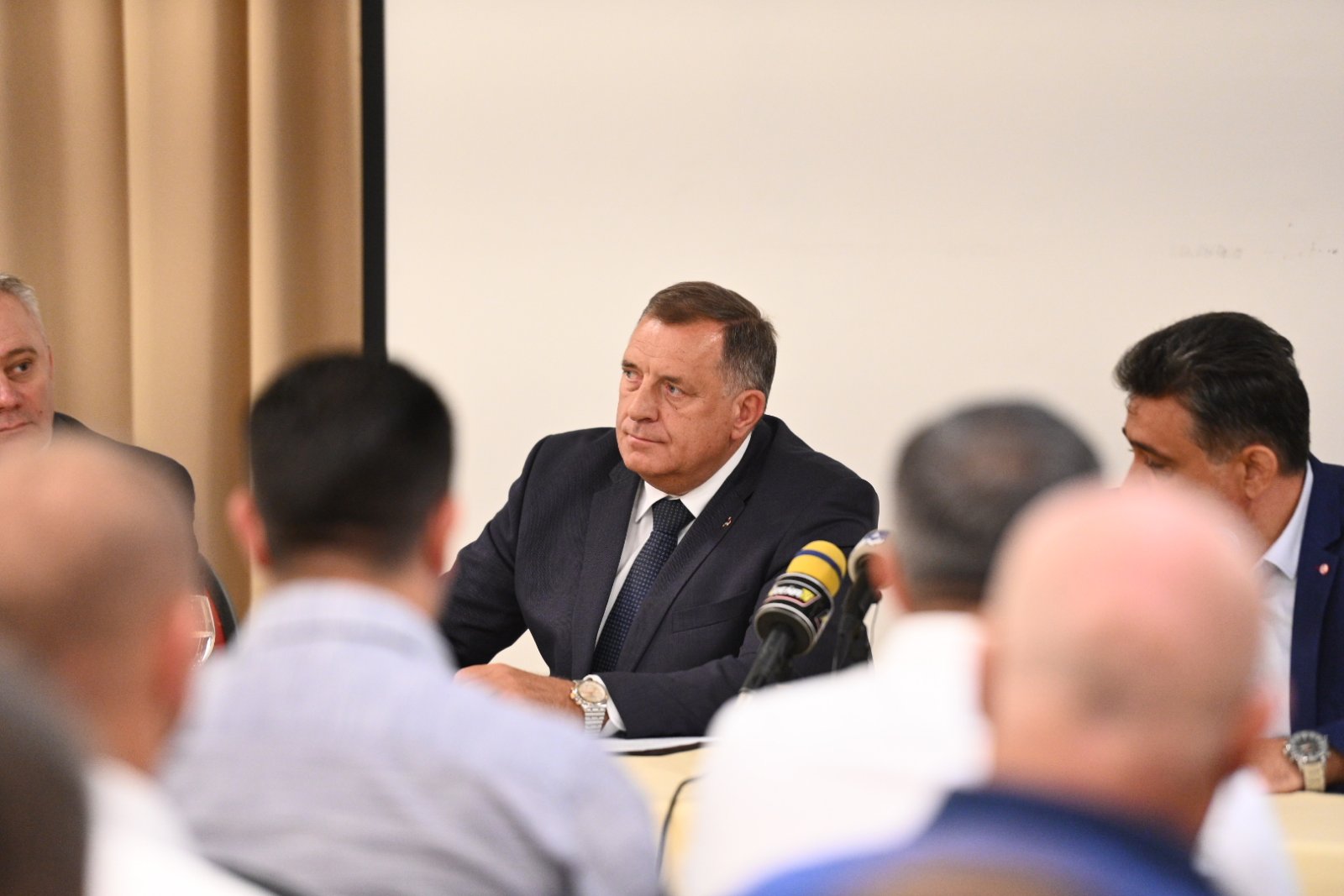 Dodik i Pašalić sa poljoprivrednim proizvođačima iz Semberije (FOTO)
