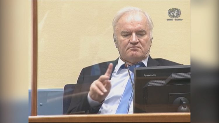 Izricanje pravosnažne presude Ratku Mladiću