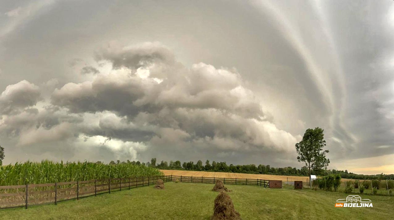 Upozorenje meteorologa: Sutra stiže nova superćelija, biće dosta problema