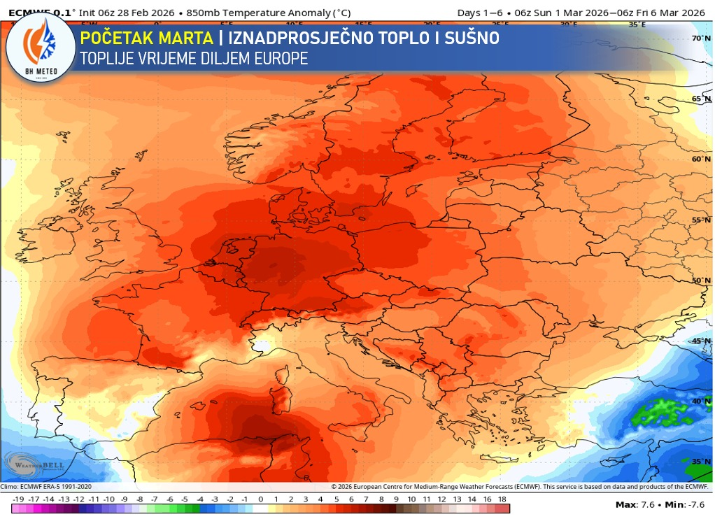 Opraštamo li se od zime: Meteorolozi imaju odgovor (FOTO)