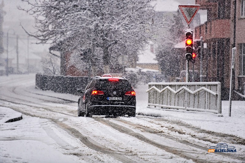 Bijeljina: Civilna zaštita poslala apel građanima zbog najava o novom snijegu