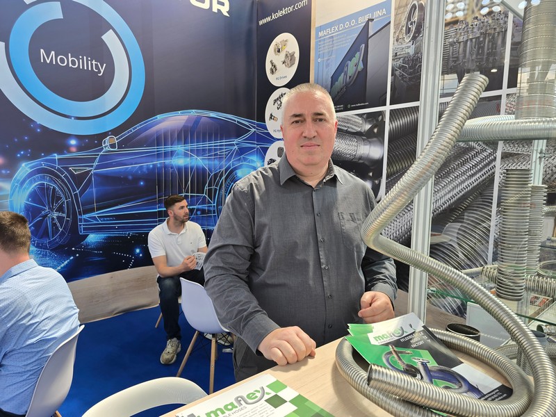 Bijeljinski “Mafleks” na Međunarodnom sajmu tehnike i tehničkih dostignuća: Predstavili svoj proizvodni program (FOTO)