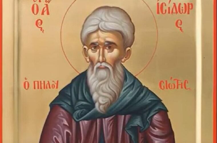 SPC proslavlja Isidora Pelusiota: Ako nemate uspjeha u poslu, njegove savjete morate da pročitate