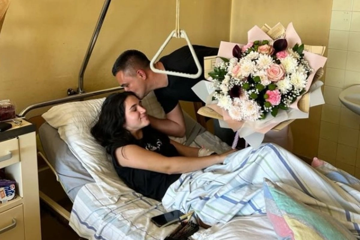 Načelnik Dubice posjetio Biljanu Čekić, Daru iz Jasenovca, u bolnici