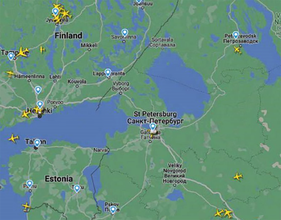 Hitno podignuti borbeni avioni: Zabranjeni letovi na aerodromu u Sankt Peterburgu