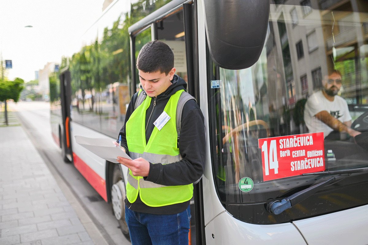 Počelo brojanje putnika u Banjaluci