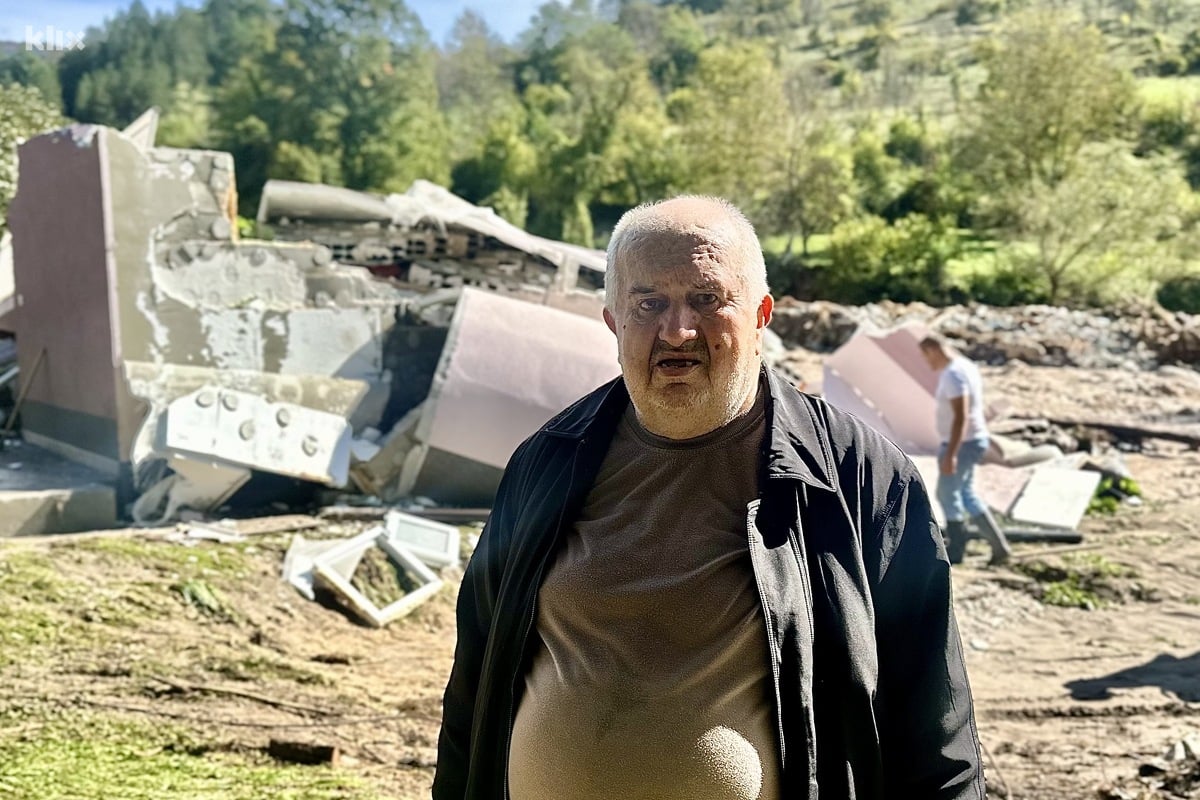 Bolna ispovijest mještanina Buturović Polja: Kuća mi se srušila, jedva sam spasio sina