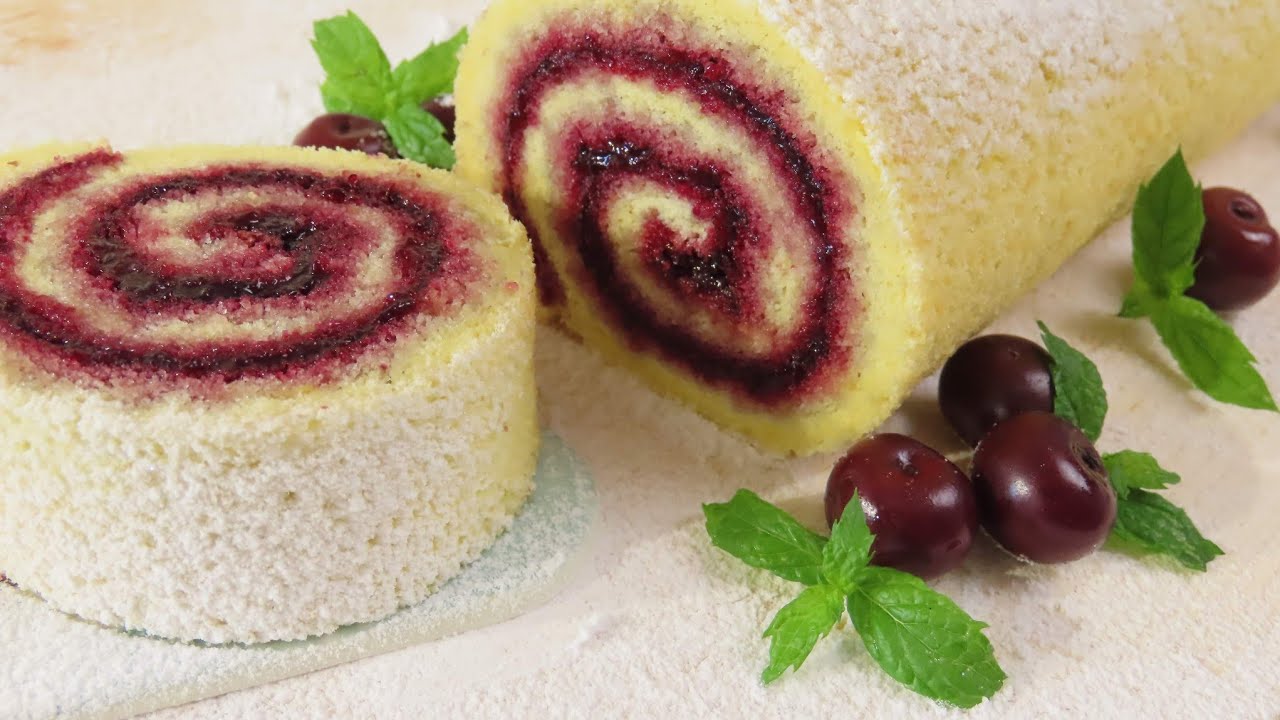 Najljepši rolat sa džemom gotov za 15 minuta