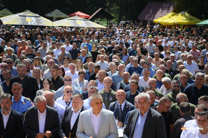 Sabor boraca u Han Pijesku: Minić pozvao na slogu i jedinstvo Srba (FOTO)
