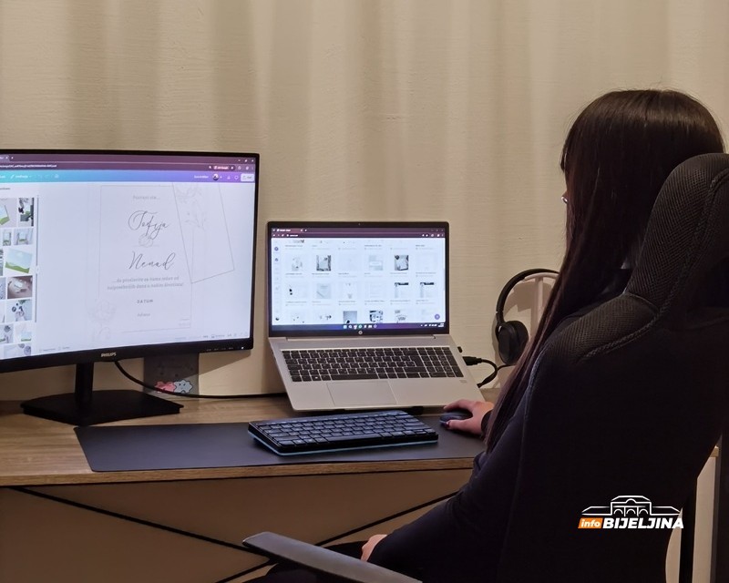 Mlada Bijeljinka završava fakultet i uspješno pretvara snove u djelo: Ljubav utkana u unikatne pozivnice (FOTO)