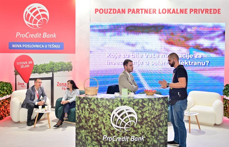 Sajam privrede u Tešnju: ProCredit Bank predana ekonomiji i održivom razvoju BiH (FOTO)