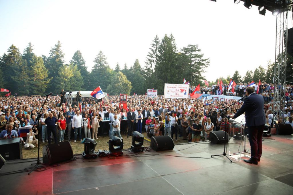 Stranački skup, pa 50.000 KM za kampanju o prevenciji širenja virusa