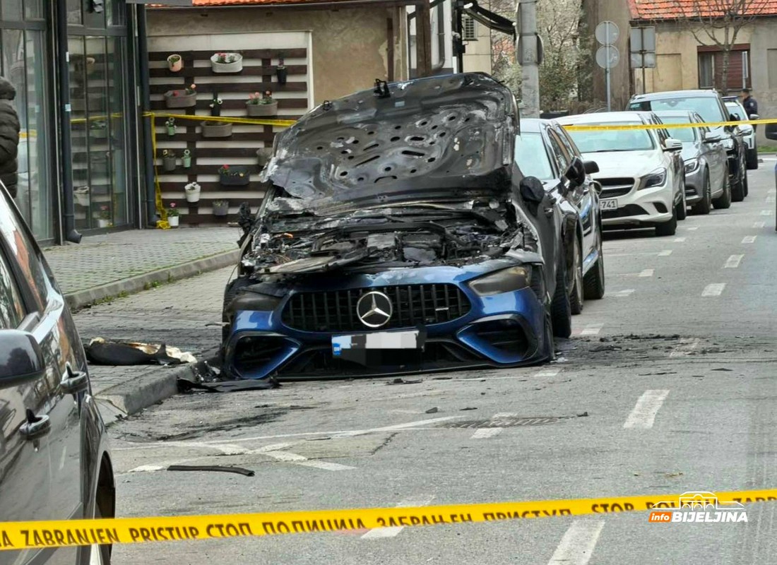 Slučaj požara na tri vozila u Bijeljini: Uhapšeno jedno lice