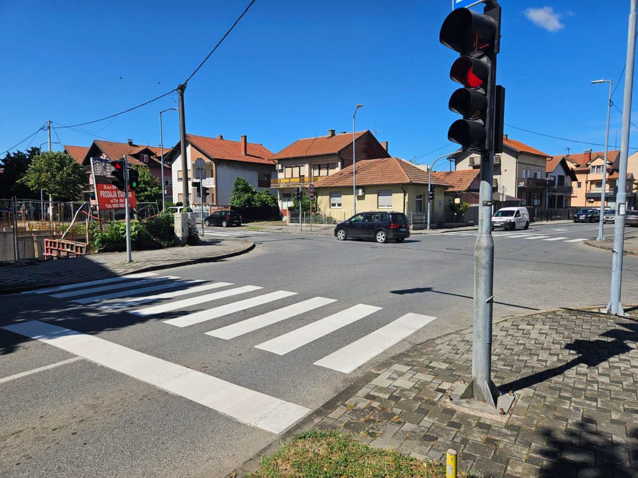 Bijeljina: Počelo obilježavanje horizontalne saobraćajne signalizacije u gradu