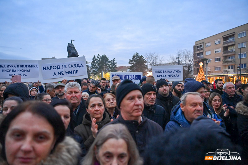 Završen protest u Bijeljini: 