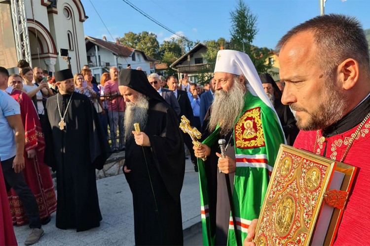 Patrijarh Porfirije stigao u Doboj