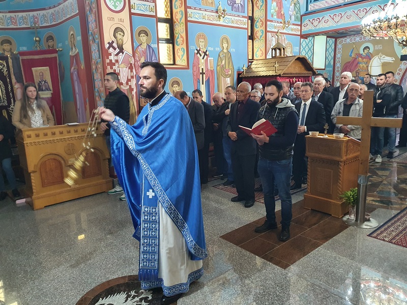 SLAVSKA RADOST U TUTNJEVCU Proslavljena hramovna slava Pokrov Presvete Bogorodice