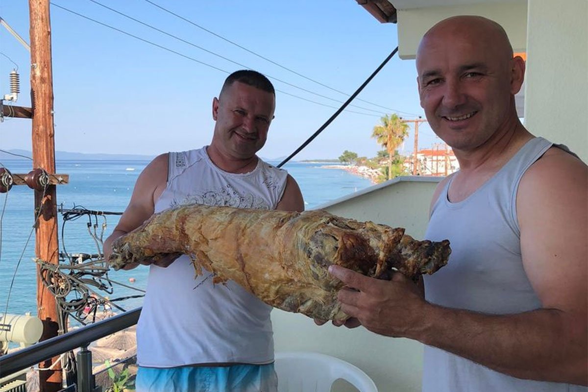 Ponio pečeno jagnje na ljetovanje: 