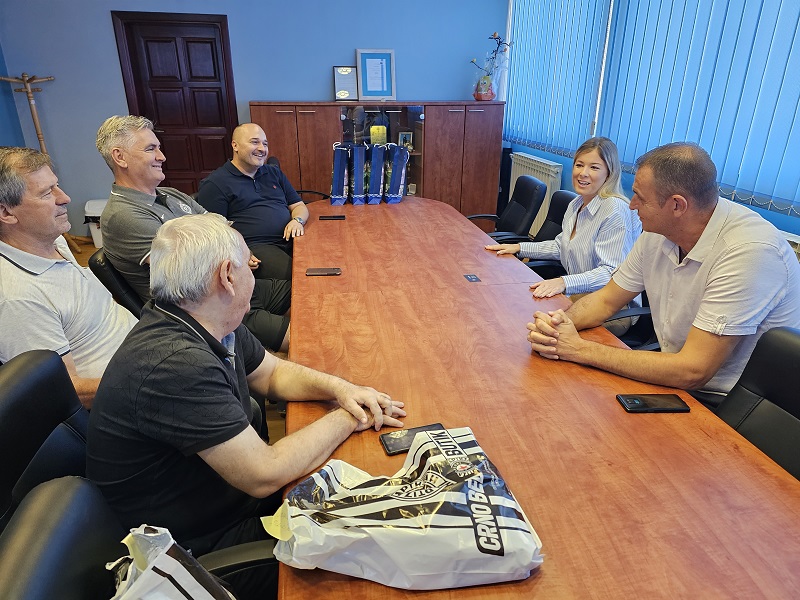 Delegacija FK „Partizan“ u opštini Ugljevik: Uvijek dragi gosti