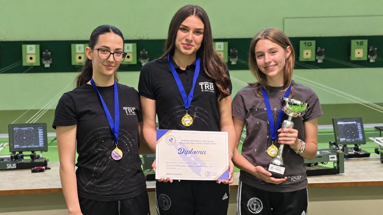 Streljački klub "TRB" iz Bijeljine ponovo seniorski prvak BiH