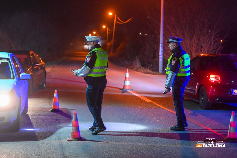 PU Bijeljina saopštila rezultate akcije: Na alko-testu 3.736 vozača, koliko ih je isključeno? (FOTO)