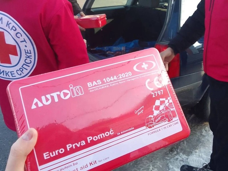 Akcija policije i Crvenog krsta u Bijeljini: Vozači će besplatno dobiti 150 