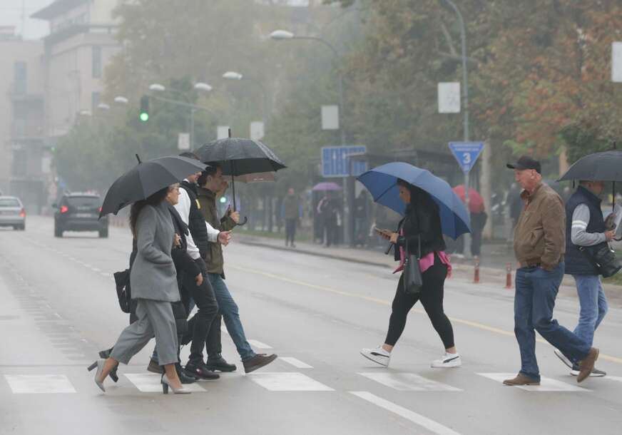 OBJAVLJENO NARANDŽASTO UPOZORENJE U utorak se očekuje velika količina kiše i udari vjetra